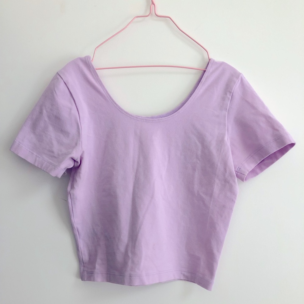 American Apparel Stretchy Crop Top